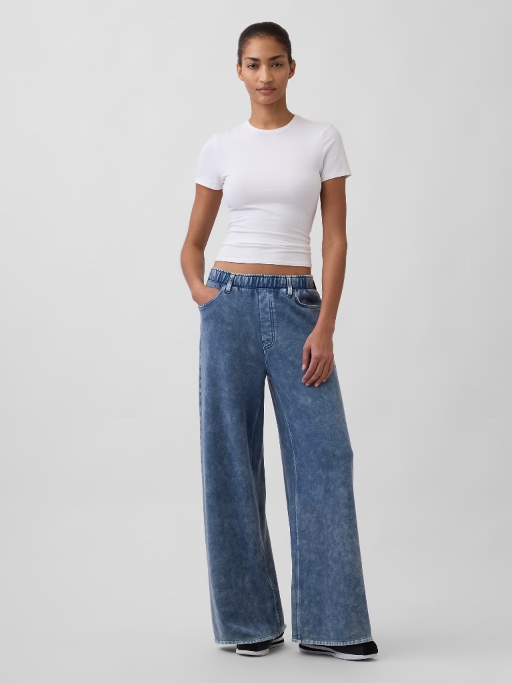 GAP Heavyweight Easy Baggy Sweatpant Jeans NWT L